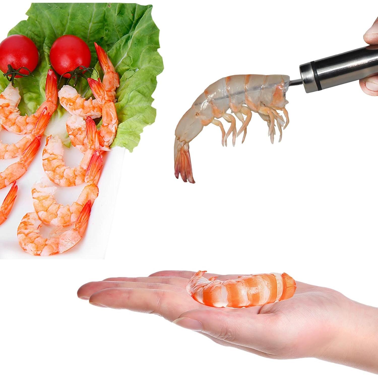 3 count Multifunctional Shrimp Peeler, 5 In 1 Multifunctional Shrimp Line Fish Maw ,Shrimp Deveiner Tool Shrimp Cleaner 3 count Multifunctional Shrimp Peeler, 5 In 1 Multifunctional Shrimp Line Fish Maw ,Shrimp Deveiner Tool Shrimp Cleaner