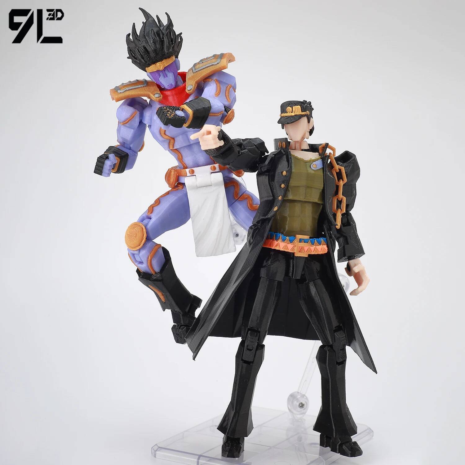 9L3D Printed JoJo's Lucky 13 Dummy 13 Titan 13 T13 Multi-Jointed Action Figures Collection Hobby Model Ornaments Boys Toys Gifts