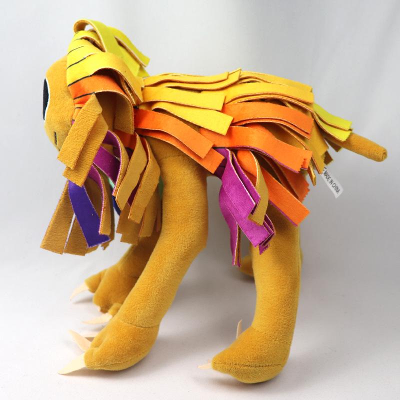 Nightmare critters bobby 4 green dinosaur big lion plush toy doll for children