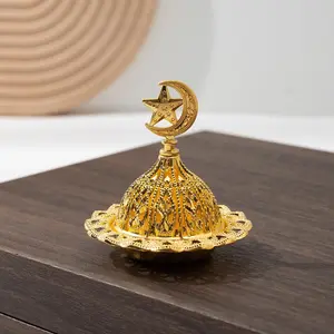 5pcs Vintage Style Incense Burner Set, Portable Handheld Home Decor, Small Lightweight Candle Holder, Tabletop Ornament, Retro Aesthetic