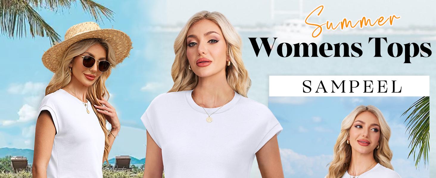 WIHOLL Womens Summer Tops Trendy 2025 Ruched Cap Short Sleeve Tshirts Shirts Crew Neck T Shirts Fashion