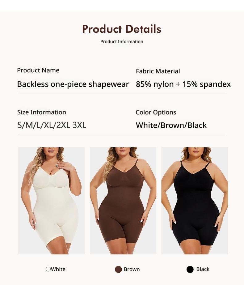 Vela Studio Women's Plus Size Seamless Shapewear with Straps and Flat Angles, Enhances and Lifts to Maintain a Good Figure