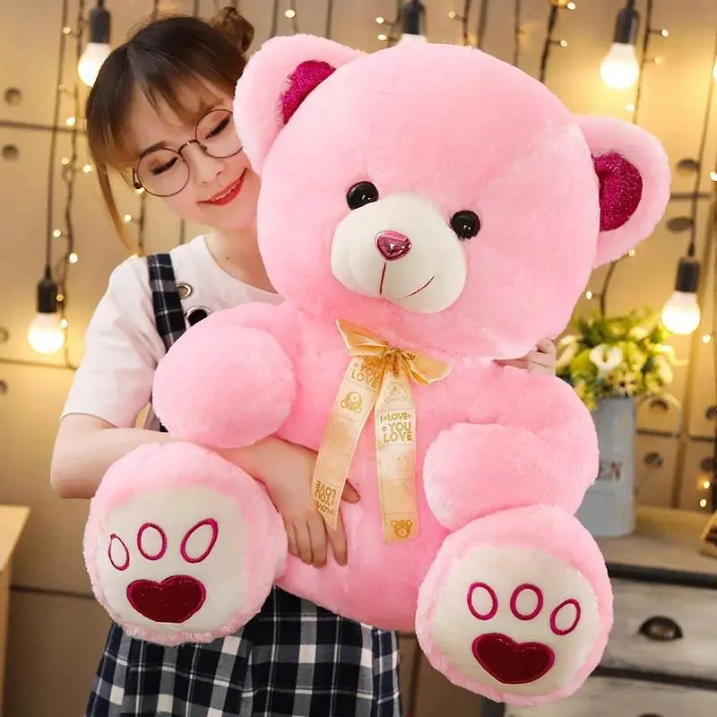 Huggale Custom-8888 Unisex 100% New and High-Quality Classic Cute Soft Plush Big Teddy Bear Doll, Novelty Toy, Children's Birthday Gift