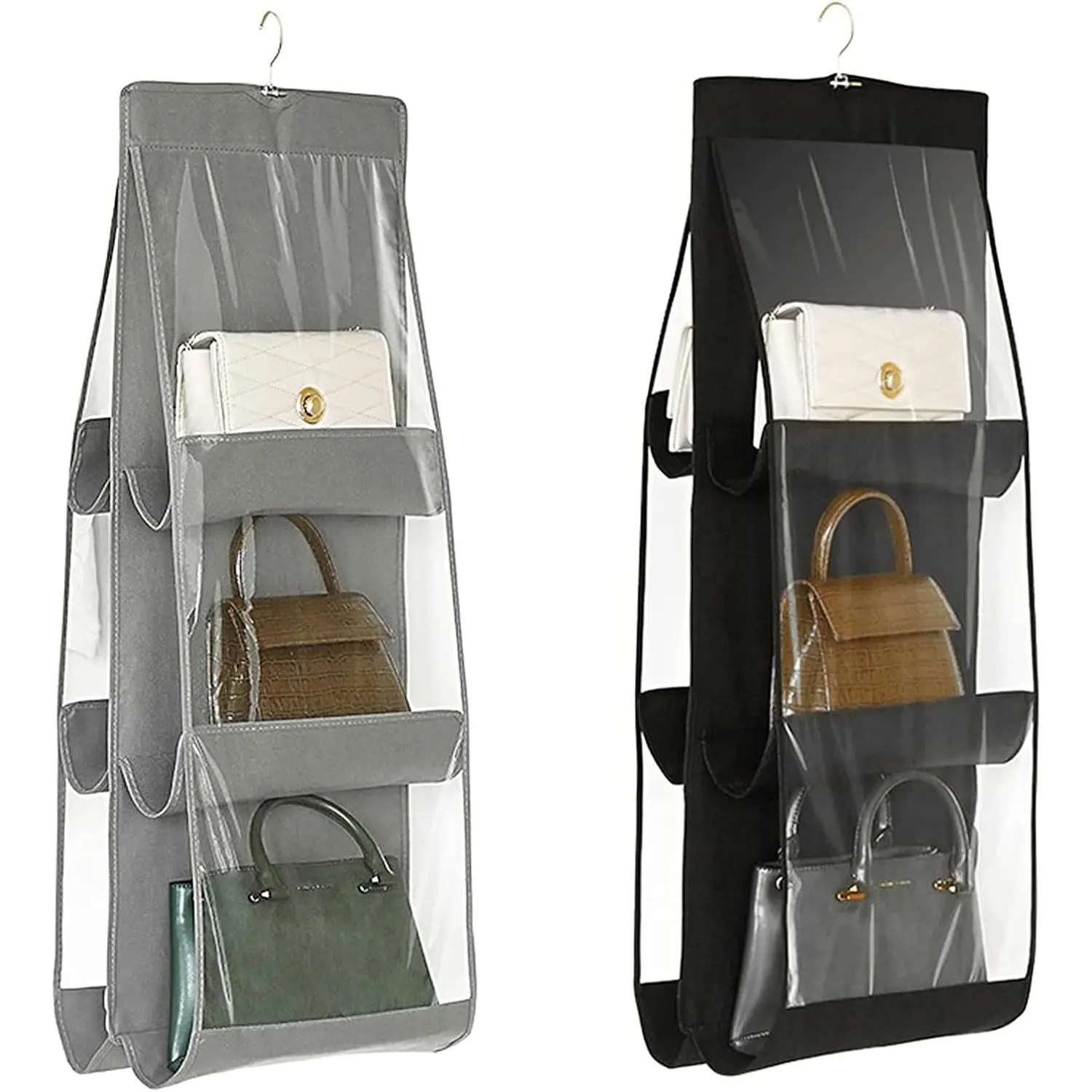 Handbag Storage  Purse Organizer Bedroom Organization Dust-Proof Holder Bag for Wardrobe Closet