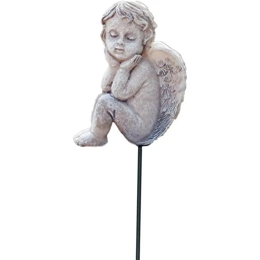 Decorative Angel Garden Stakes Miniature Angel Fairy Garden Angel Small Memorial Statue