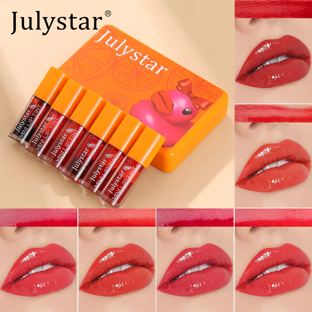 Cartoon Duck Design Lipstick Water-Resistant Long-Lasting, Non-Stain Lip Gloss, Glossy Juicy Lip, Perfect for Everyday Use, Durable & Comfortable