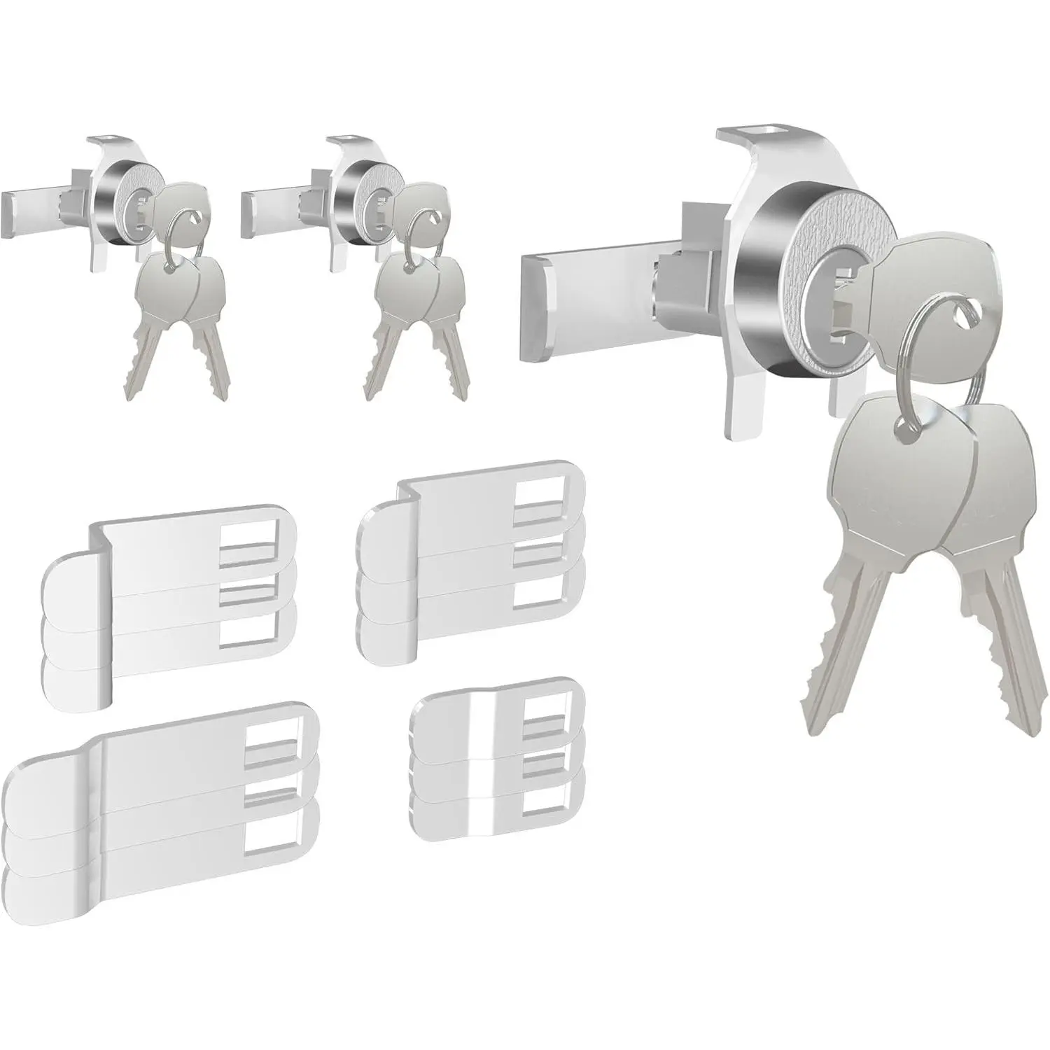 3 Pack Mailbox Lock Replacement C9100 for USPS Mail Box Lock and Key, Replacement Mailbox Key Lock with 3 Keys