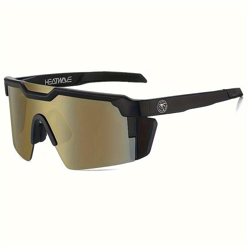 4 Pairs of Stylish Retro Sports Glasses for Men & Women - Black Frames with Colorful Lenses, Ideal for Outdoor Adventures & Everyday Use