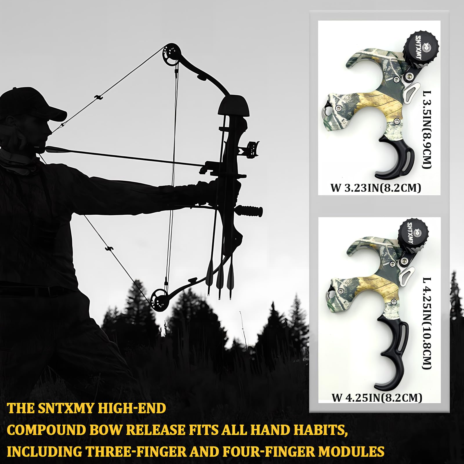 Universal Archery Release Aid |   Ambidextrous & Durable Aluminum Build