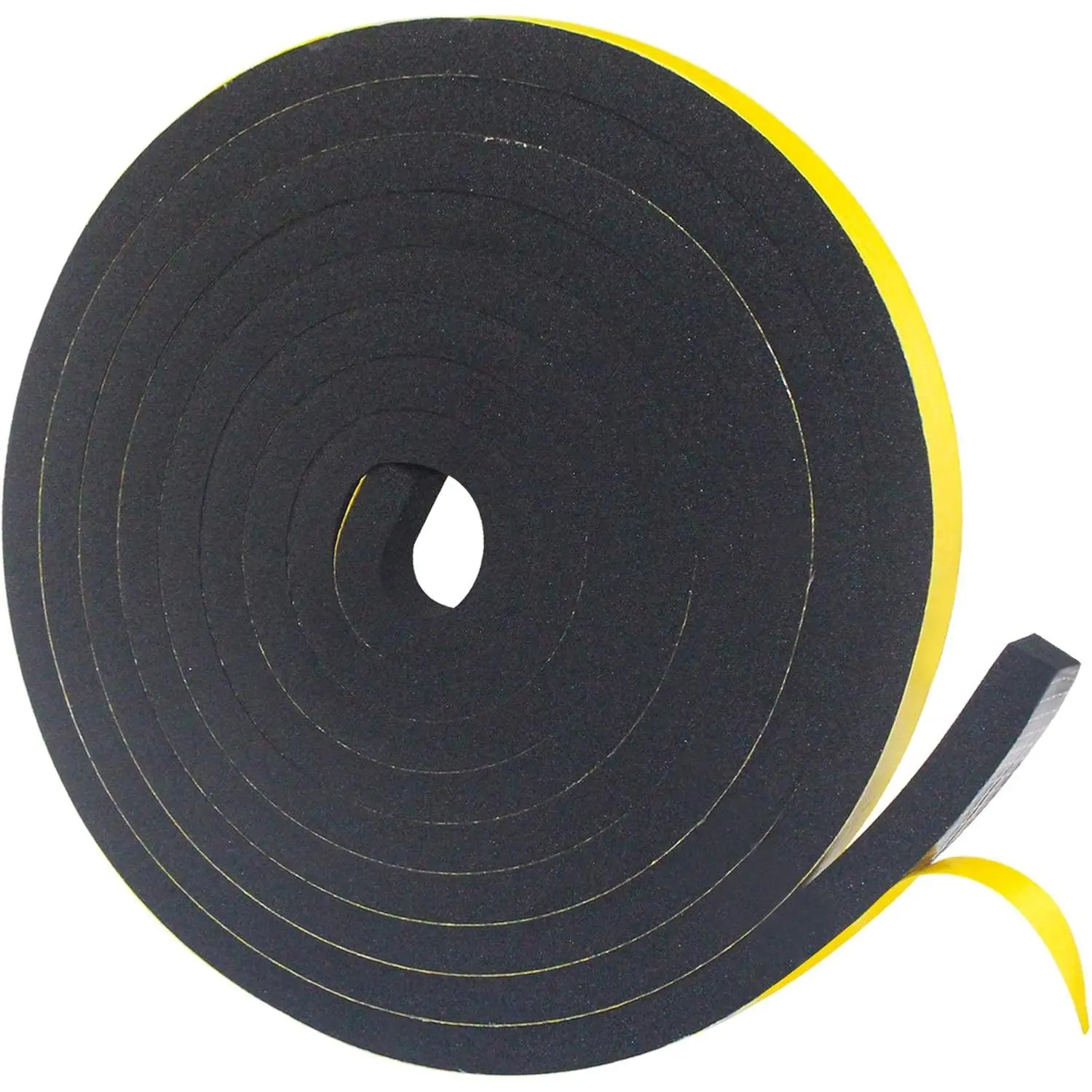 Air Conditioner Window Seal, Insulation Tape for Sliding Doors and Windows Sound Proof Soundproofing Door Seal,Weatherstrip,Air Conditioning Seal Strip (1/2 in x 1/2 in x 13.33 Ft)