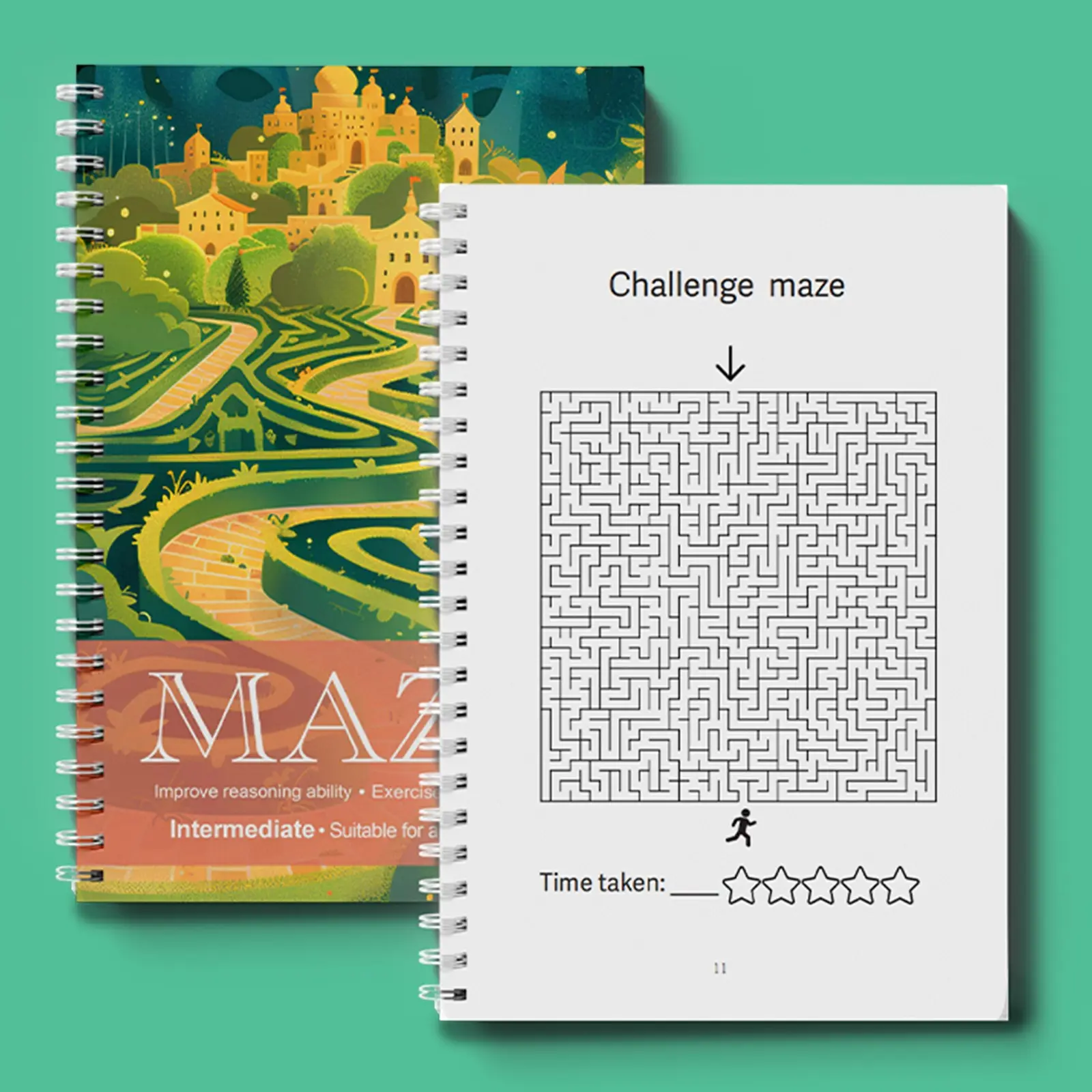 Maze Puzzle Book Series for Kids – Beginner to Challenge Labyrinth Adventures (Ages 3–12)