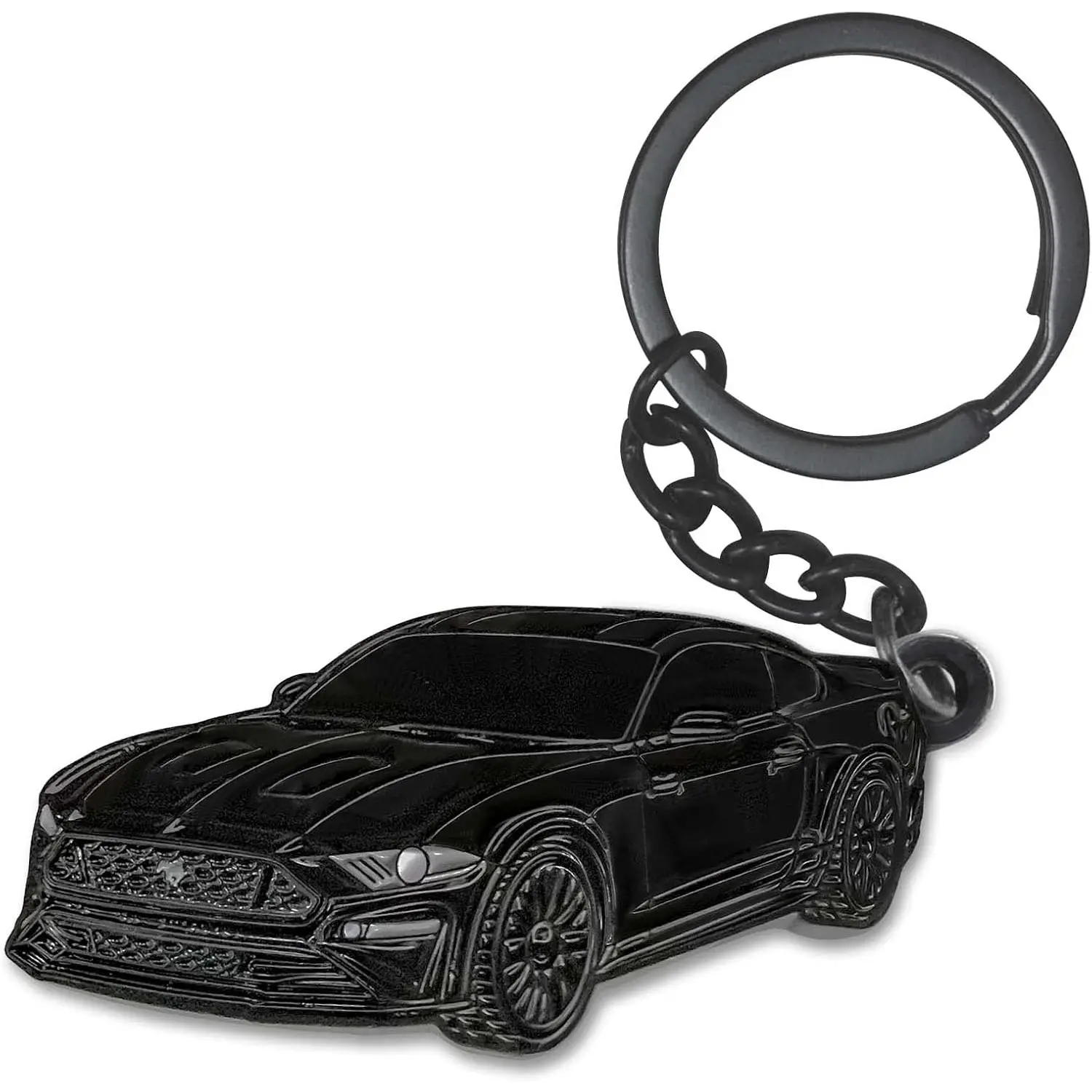 For Ford Mustang Keychain,For Ford Mustang Accessories 2015-2020,Metal Keychain