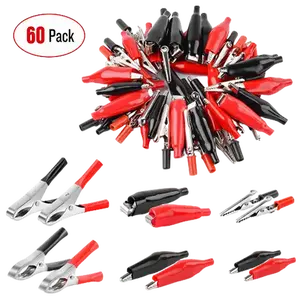 Nilight 60Pcs Metal Alligator Clips