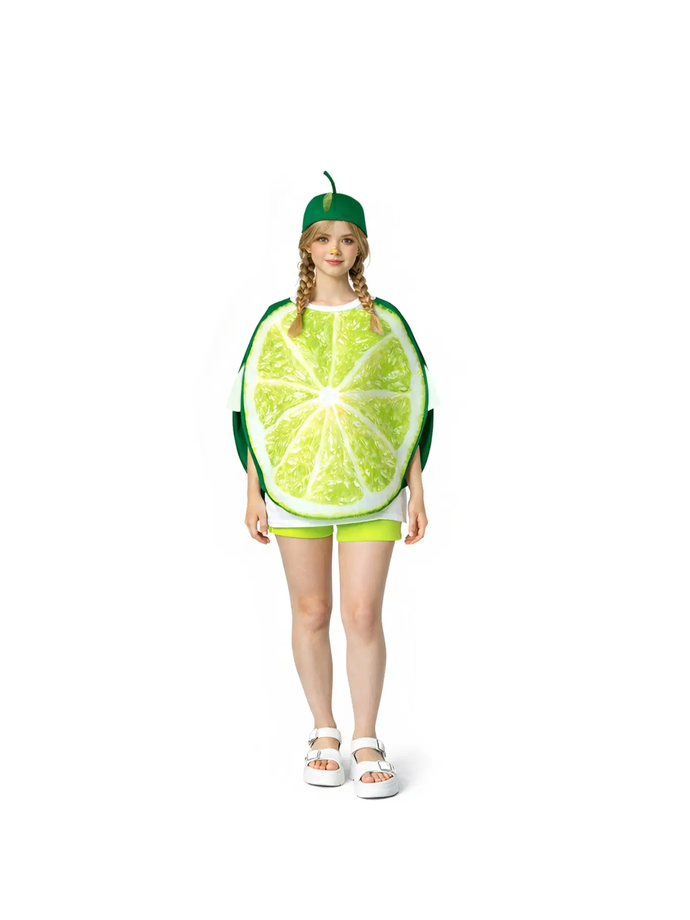 Ladies Dress Up Costumes and Cosplay Costumes New Halloween Adult Costumes Cute Creative Fruit Costumes Lemon Slices Party Costumes
