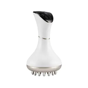 Professional 4-in-1 Body Toning & LED Glow Handle Massager – Advanced Heated Vibration  for Smooth Skin & Daily Self-Care Gua Sha  – Portable Full-Body Care Device