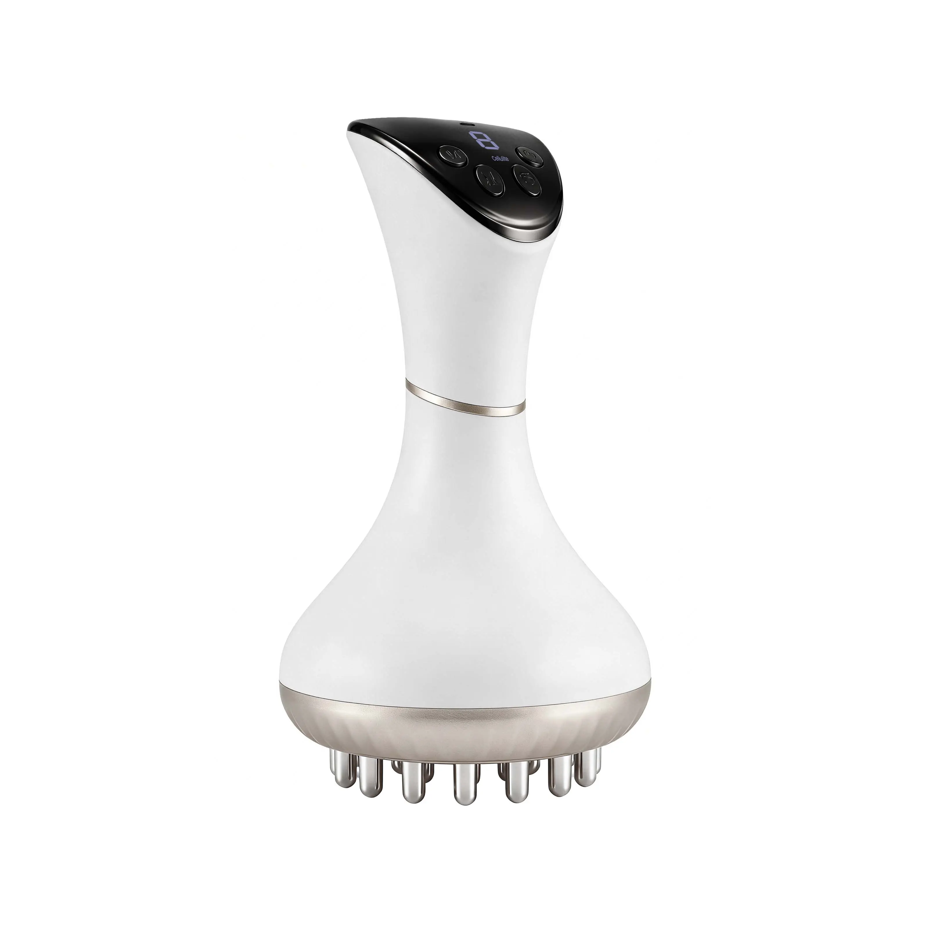 Professional 4-in-1 Body Toning & LED Glow Handle Massager – Advanced Heated Vibration  for Smooth Skin & Daily Self-Care Gua Sha  – Portable Full-Body Care Device Summerwins Dealsforyoudays Body Care Machine Body Sculpting Tool