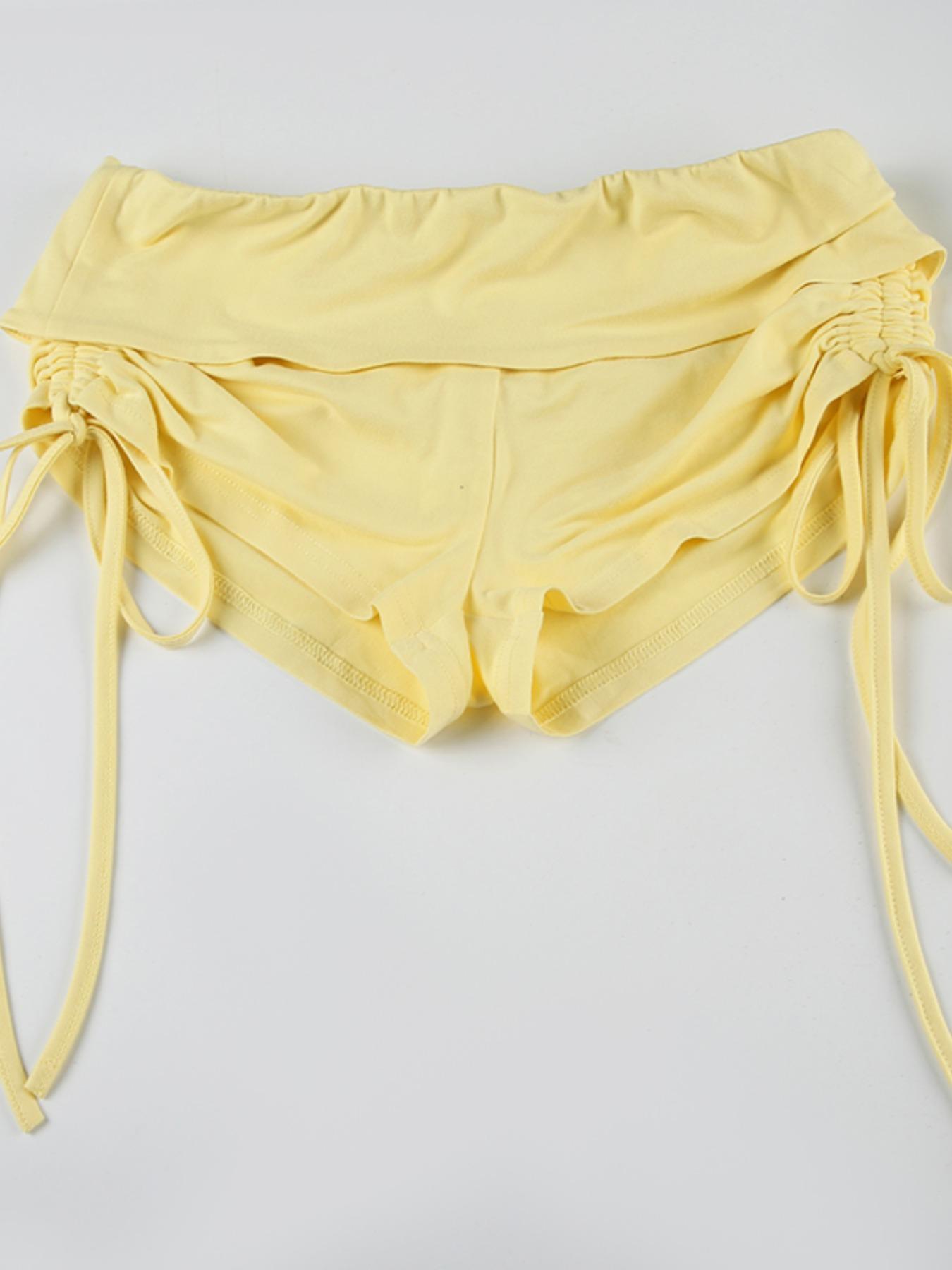 Two-piece Set Women's Solid Halter Neck Sleeveless Crop Top & Shorts, Casual Fashion Cozy Clothing Set for Daily Outdoor Wear, Ladies Summer Clothes