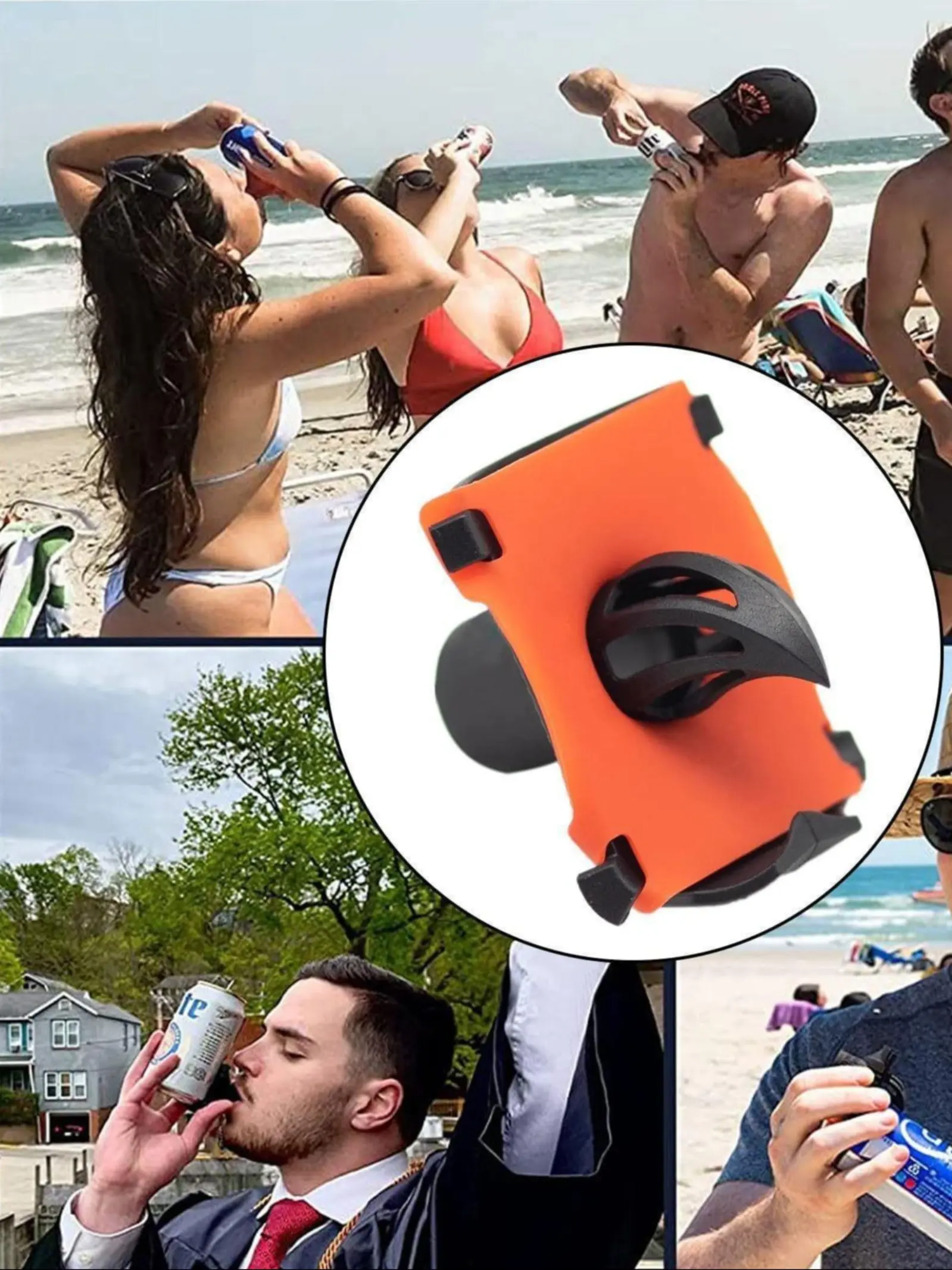 2pcs 2026 New Can Opener, Portable Keychain Beer Opener, Party Tool, Outdoor Camping, Bar Ktv, Birthday Party, Casual Activities