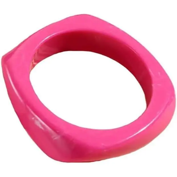 Bangles for Women Colorful Chunky Bangle Irregular Punk Geometric Cuff Wide Wristband Plastic Bracelet Statement