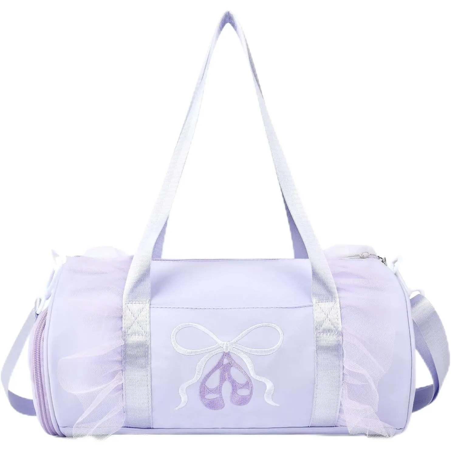 Dance Bag for girls,  8L Dance Duffel Bag with Separate Shoe Compartment Lightweight Water-resistant  Bag for Dance, Ballet, Gym, Travel -