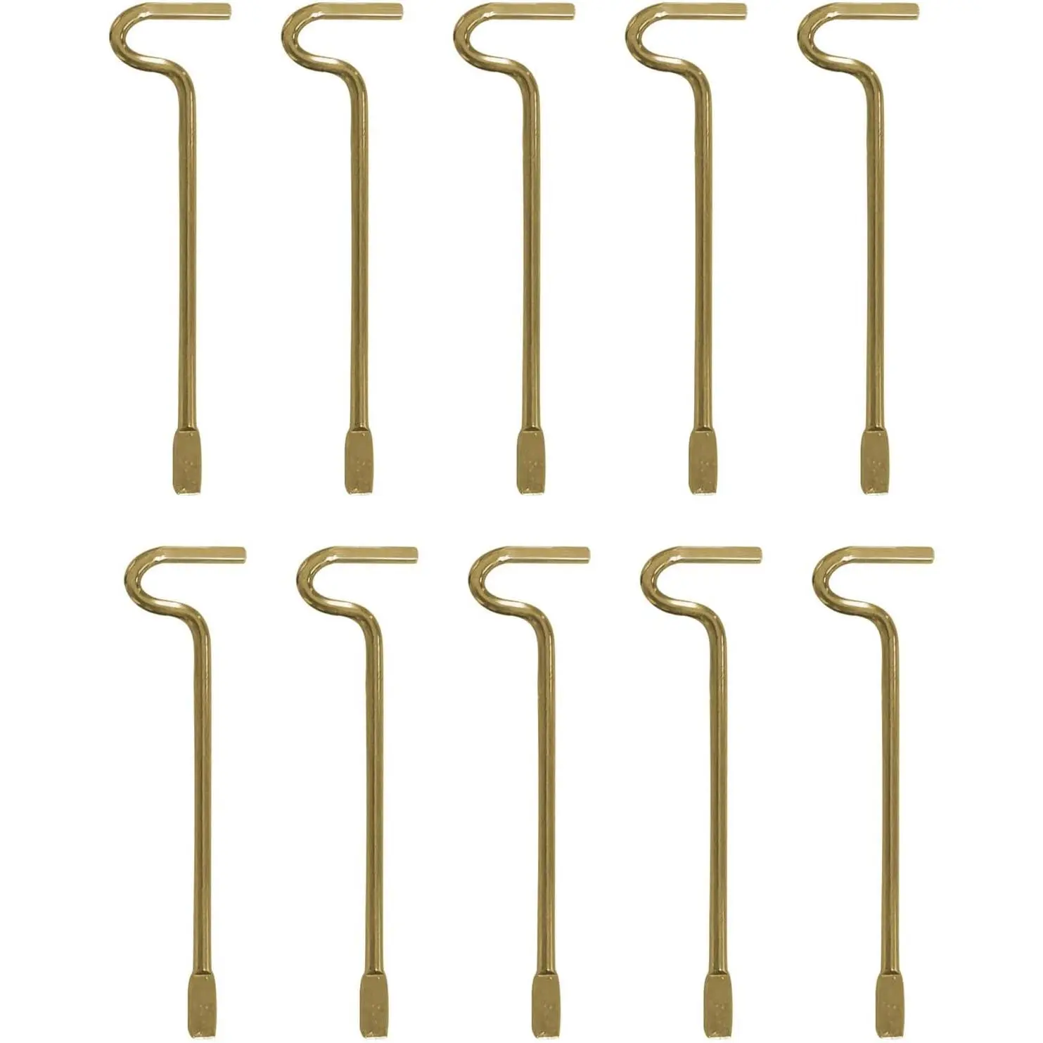 Bedroom/Bathroom   Compatible with Kwikset Interior Levers and Knobs - 10 Pack
