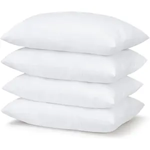 Bed Pillows Standard Size Set of 4 Pack for Sleeping- Medium Support 20"x26" Soft Pillow, Down Alternative Filling for Side   Sleeper