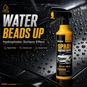 Spray coating agent；NUAN nano car coating sprayNano Car Coating Spray – Fast, durable, hydrophobic, shields paint, prevents fading, perfect for everyday car maintenance.-MY0522