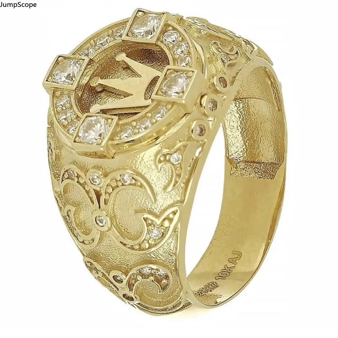 Assorted Luxury Gold Plated Men’s Statement Ring Collection, Heraldic Coat of Arms Signet, Onyx Inlaid, Blue Gemstone & Crown Engraved Wide Band Rings, Bold Retro Hip-Hop Finger Jewelry for Formal Wear, Street Style & Special Occasion Gifting