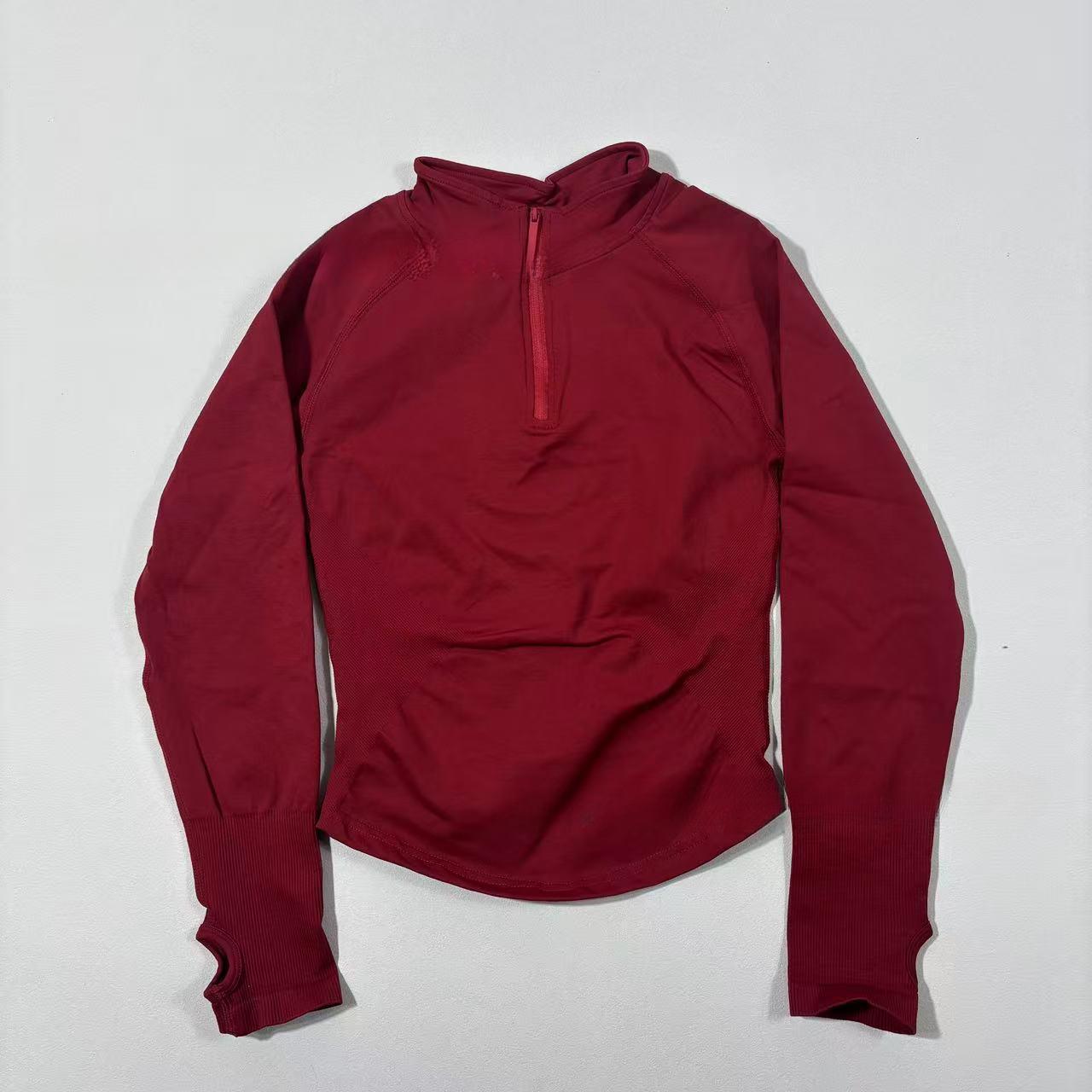 2026 DFYNE Half-Zip Long Sleeve Fitness Jacket  Tight Quick-Dry Outdoor Yoga Gym Top for Women