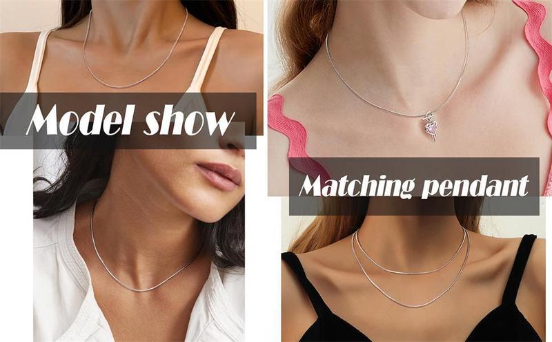 Cassieca 2 s Stainless Steel 1mm Round Snake Chain Box Chain Necklace Super Thin & Strong,16-30 Inch Daily Cassieca 2 s Stainless Steel 1mm Round Snake Chain Box Chain Necklace Super Thin & Strong,16-30 Inch Daily