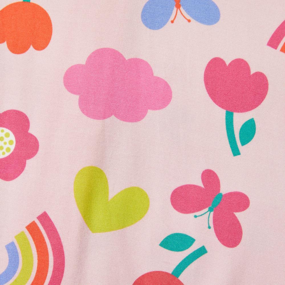 PatPat Bamboo Baby Boy / Girl 3-Pack&2-Pack Solid&Rainbow Printed 2-Way Zip Romper Anti Slip Long-sleeve Footie