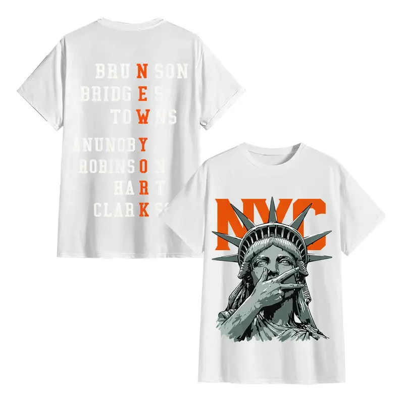 NewYork 2 side Graphic T-Shirt Sweatshirt Hoodie, Basketball Fans Apparel, Knicks Basketball Style Shirt, Basketball Streetwear, Orange Letter Graphic, Vintage Concert Game Day Gift For Fans, Unisex Top, Vibes