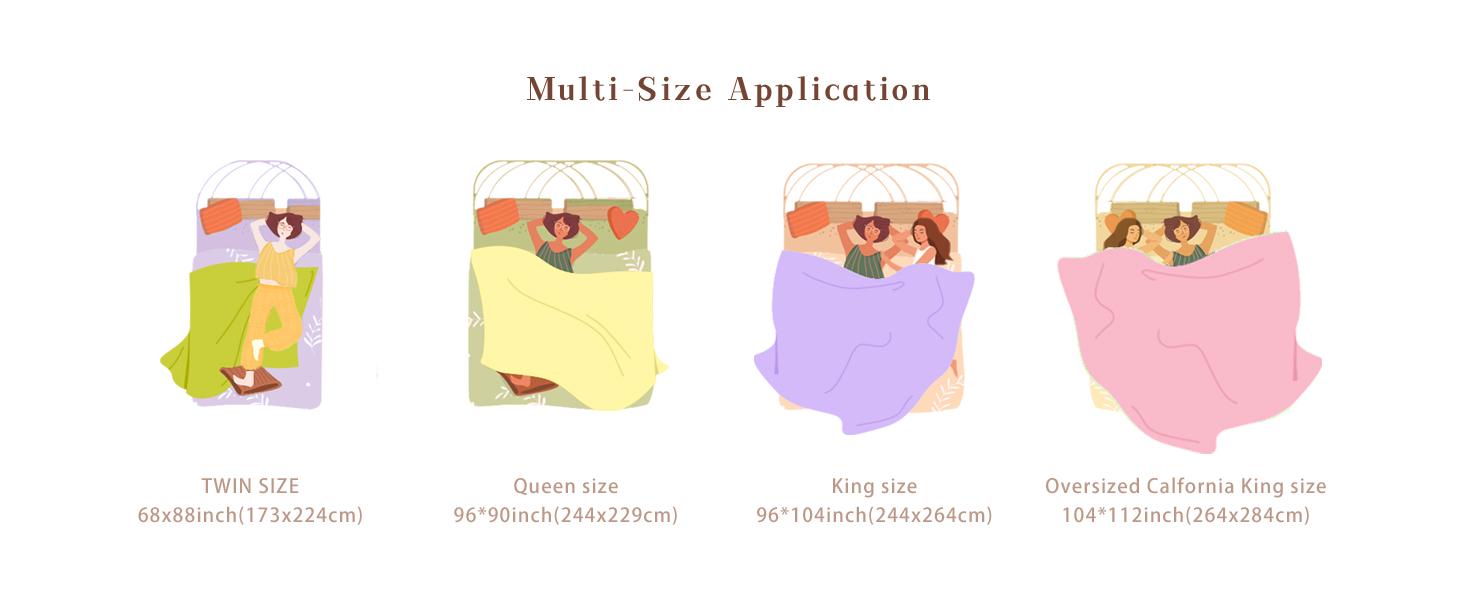 Soft Full Queen Bedding Set, Lightweight Grey Bedspreads Queen Size with Pattern, Reversible 3-Piece Coverlet with 2 Pillow Shames for All