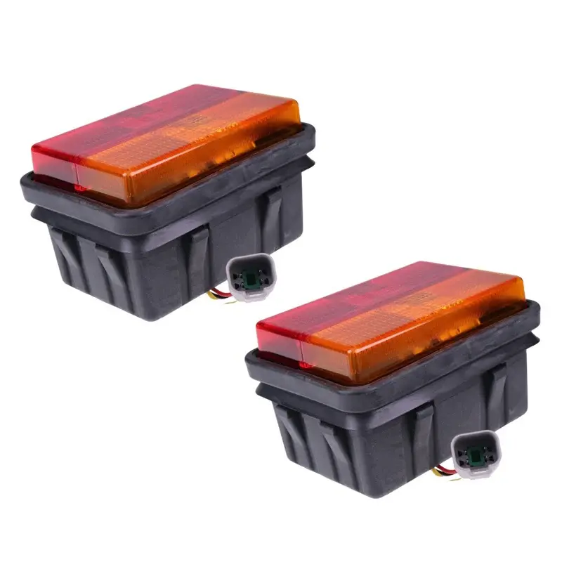 FridayParts 2 Pieces 12V Signal Lamp 172-6490 for Caterpillar CAT Engine 3044C 3054C Loader 414E 416E 257D 277C 259D 299D 226D 262D