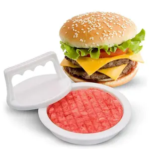 1 hamburger press kitchen utensil, plastic patty mold, barbecue party hamburger making mold, kitchen tool
