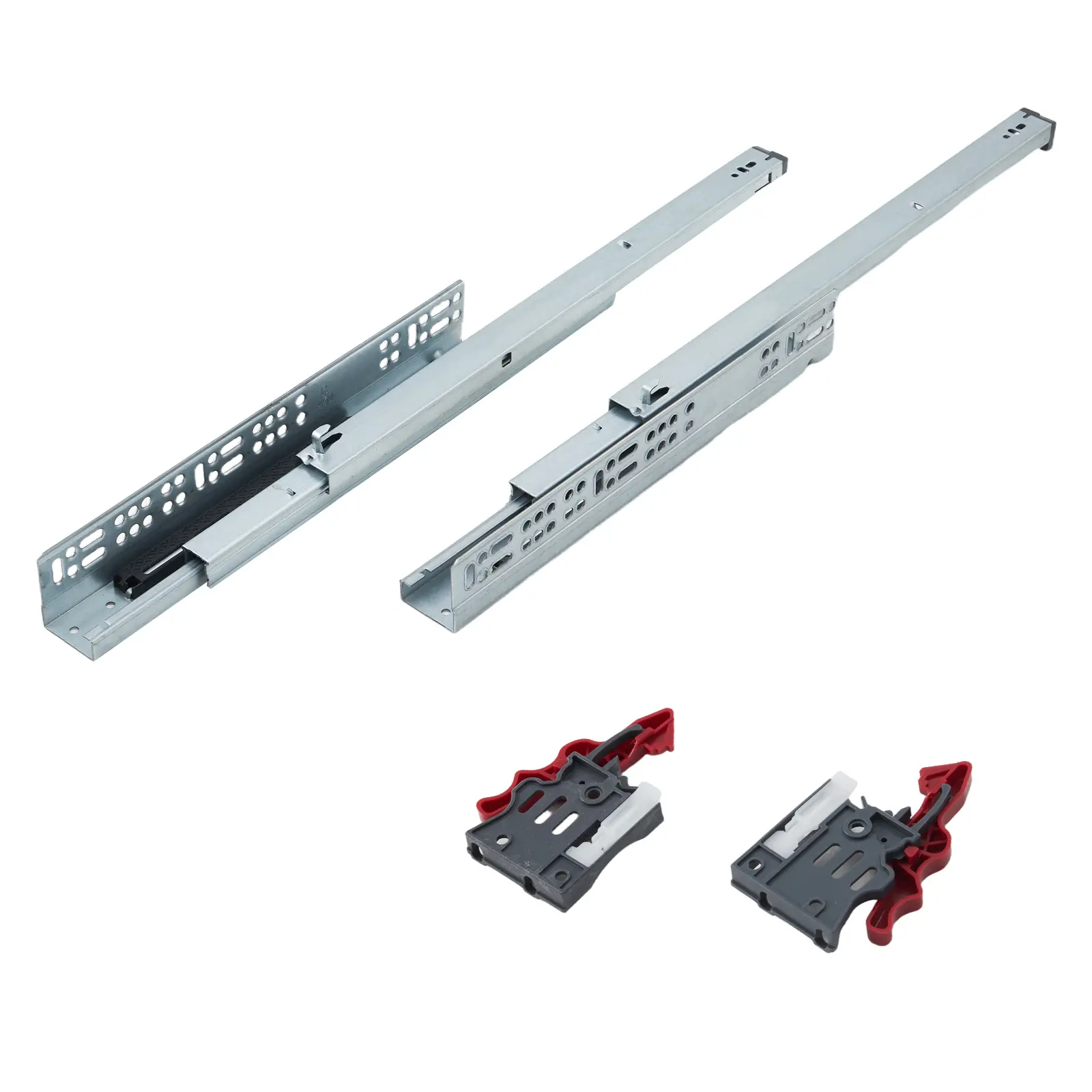 10 Pairs 18" Undermount Cabinet Drawer Slides Soft Close 100lb Full Extension Cabinet Hardware