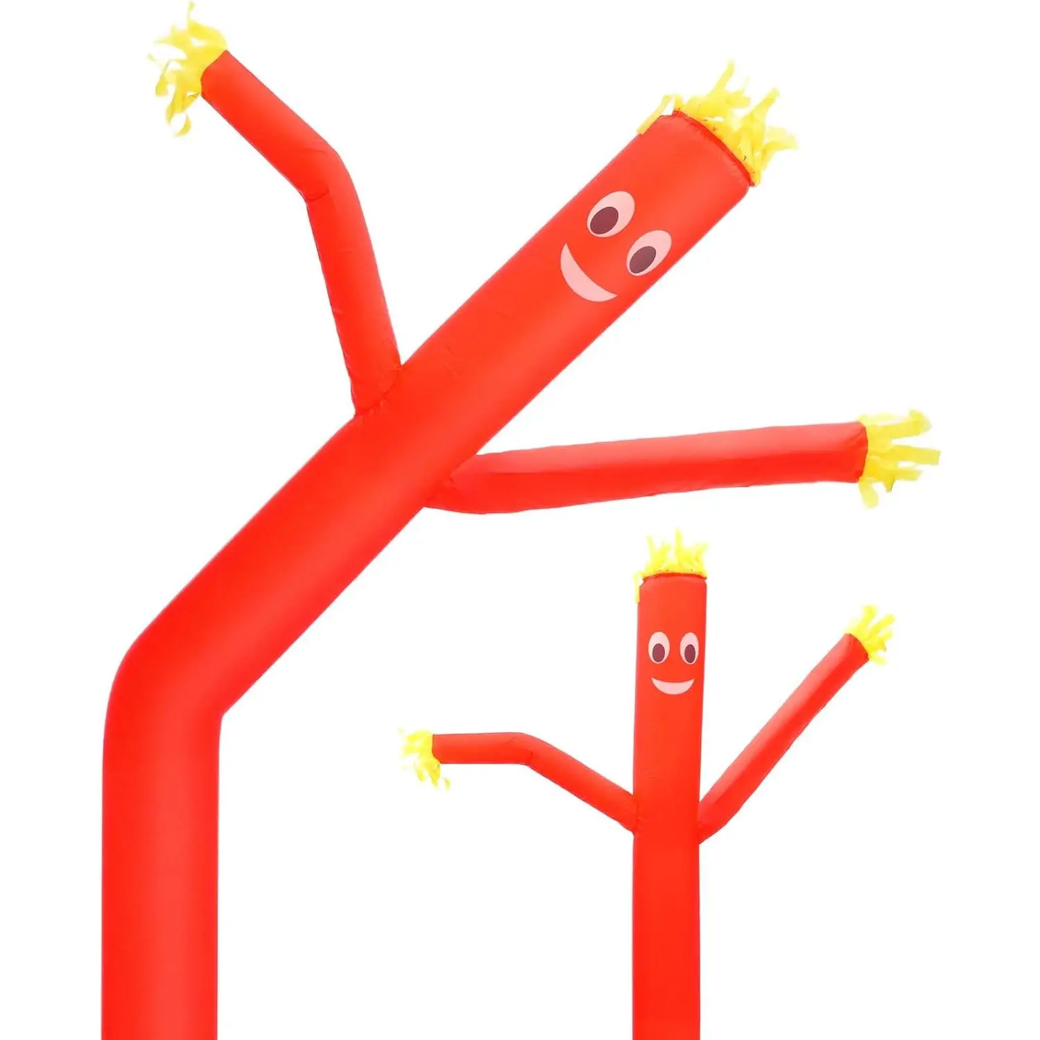 20ft Puppet Dancer Inflatable Waving Tube Man Attachment Wacky Waving Dancing Tube Guy for Business Promotion Advertising Dancer ONLY NO Blower (Red)