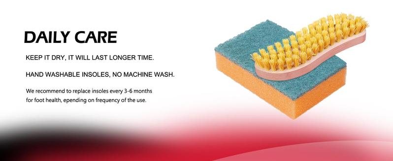 Plantar Fasciitis Insoles, High Arch Support Inserts for Men Women, Duty Pain Relief Orthotic Flat Feet Work Boot Running Athletic Insole for Standing All Day