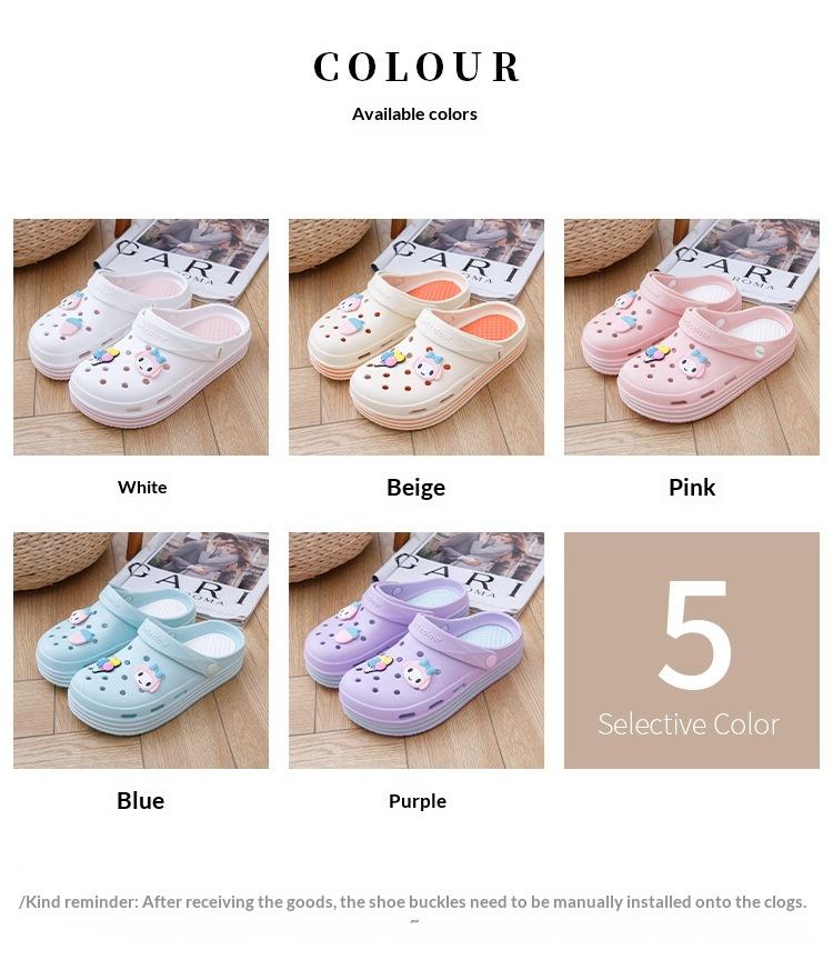 Women's Cute Cartoon Charms Clogs, Casual Comfortable Breathable Platform Non-slip Garden Clogs, Fashionable Shoes for Indoor & Outdoor Wear Slipper Shoes arch support clog comfortable mule Women's Cute Cartoon Charms Clogs, Casual Comfortable Breathable Platform Non-slip Garden Clogs, Fashionable Shoes for Indoor & Outdoor Wear Slipper Shoes arch support clog comfortable mule