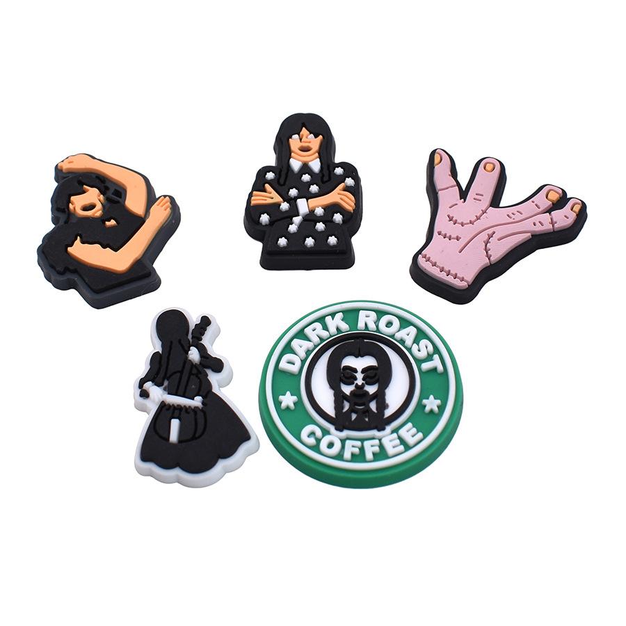 Halloween cartoon DIY accessory small flat decoration PVC soft adhesive patch decoration
