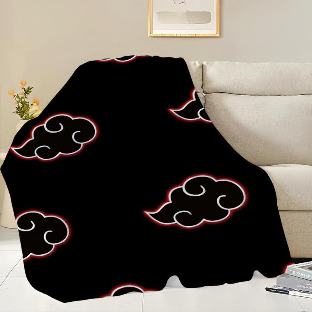 Sasukes N-Narutos Akatsukis Blanket Comfortable Skin Friendly Living Room Bed Bedroom Blanket Suitable for Travel and Gifts Sasukes N-Narutos Akatsukis Blanket Comfortable Skin Friendly Living Room Bed Bedroom Blanket Suitable for Travel and Gifts