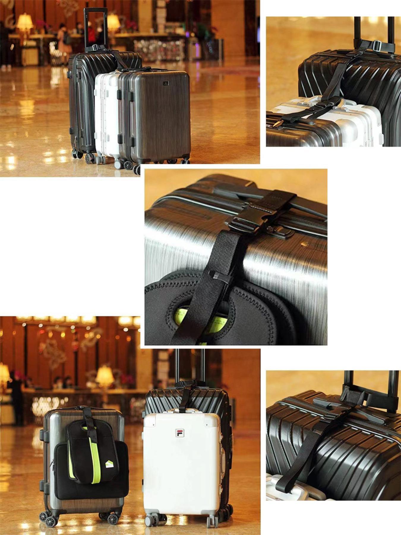 Luggage Strap, Durable Adjustable Packing Belt, Luggage Link Belt, Luggage Rope Strap, Travel Accessories for Men & Women, Traveling Gadgets, Versatile Travel Accessory