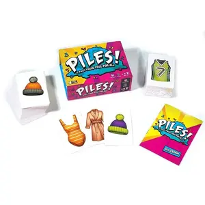 Fast-Paced Card Game Piles!, Exciting Fashion Theme, Multiplayer Hand Speed Challenge, Perfect for Parties, Birthdays, and More