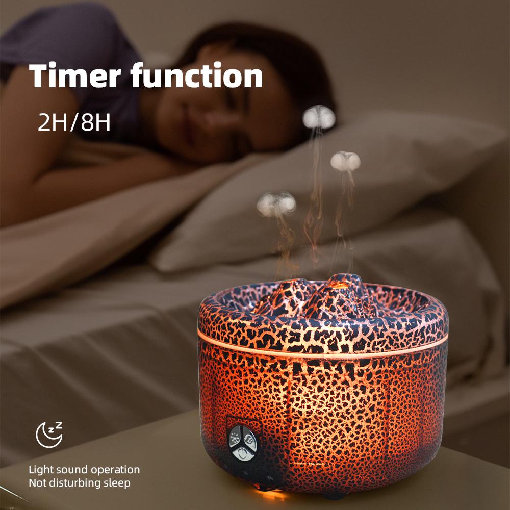 500ml Aromatherapy Oil Diffuser with Remote Control Color Changing Mood Lights for Bedroom Office Home Spa Ambient Lighting