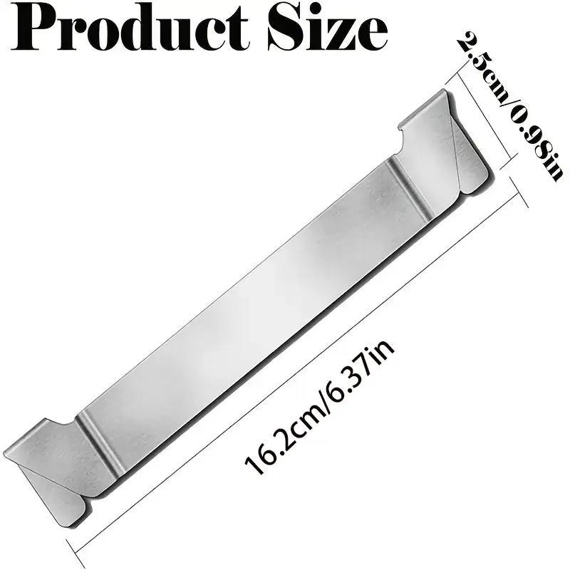 Stainless Steel Griddle Spatula Holder, 1 Count Barbecue Tool Hold Rack, Travel Accessories, Barbecue Utensils for Grill Griddles