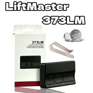 1/3 Key 315mhz Garage Door Remote Control, Compatible with Liftmaster 373lm/371lm, Secure Encryption, Wireless Transmitter