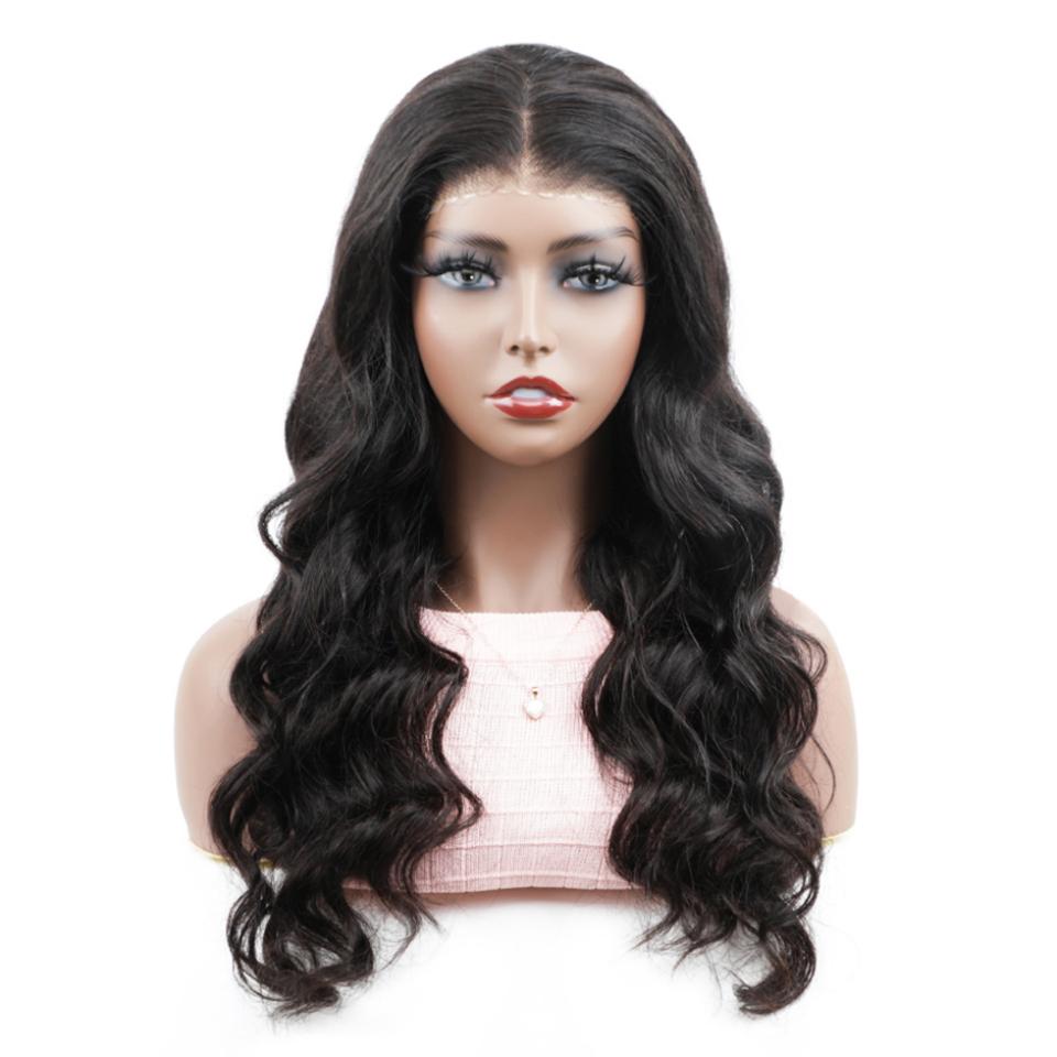Bling Hair Body Wave 6x4 Glueless Wigs Human Hair Pre Plucked Pre Cut 5x5 HD Lace Closure Wigs Human Hair 180% Density Easy To Wear Wigs Human Hair For Women