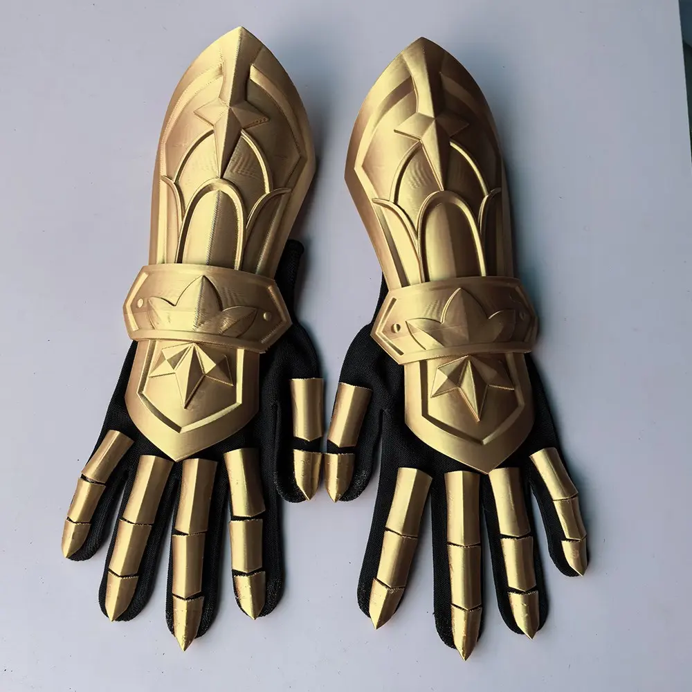 Festival Punk Gloves, Role-Playing Party Costume, Mecha Style Riding Gloves, 3D Printed Protective Gloves, Unique Fashion Accessory