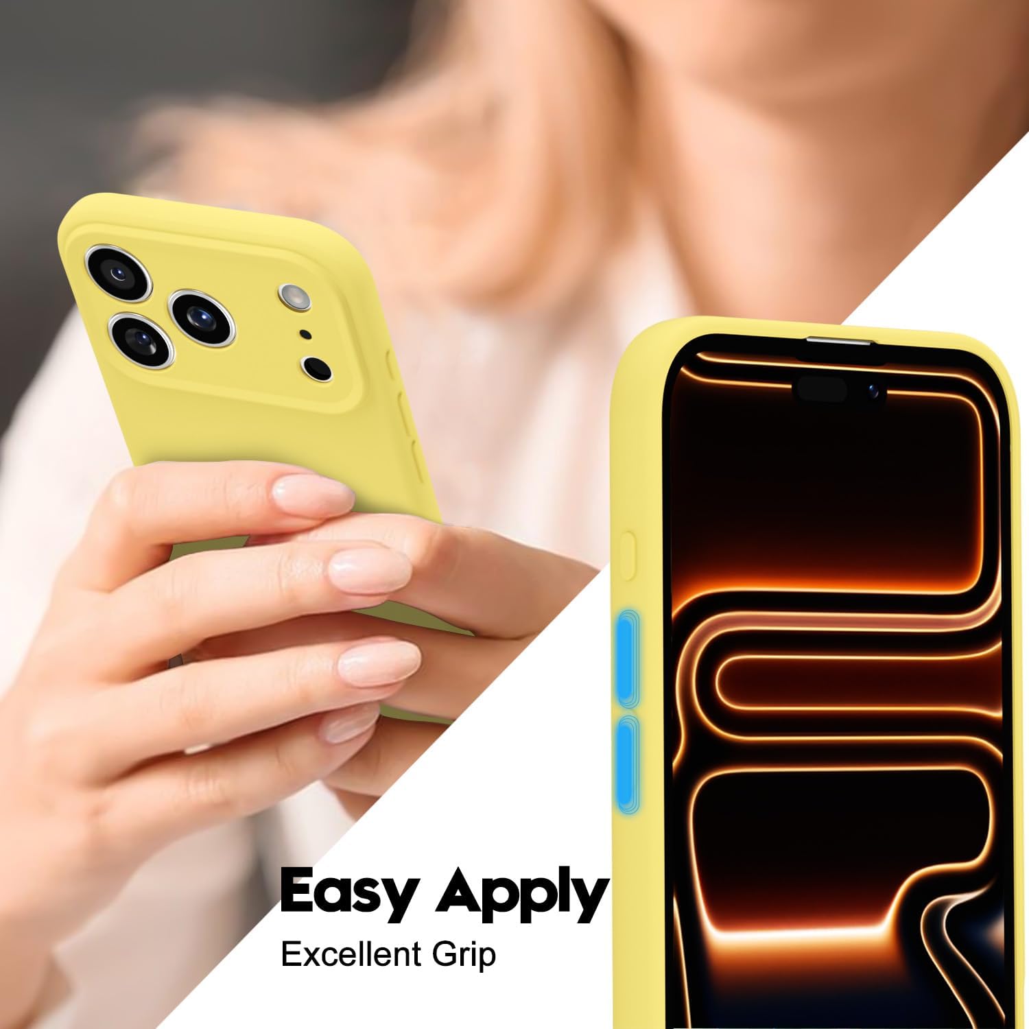 DarlingCase Liquid Silicone iPhone 17 Pro Max Case, Compatible with iPhone 11 12 13 14 15 16 17 Series (Pro / Pro Max / Plus), Solid Color Shockproof Cover with Precise Cutouts and Responsive Buttons – Smooth Feel, Clean Look, Ready to Roll