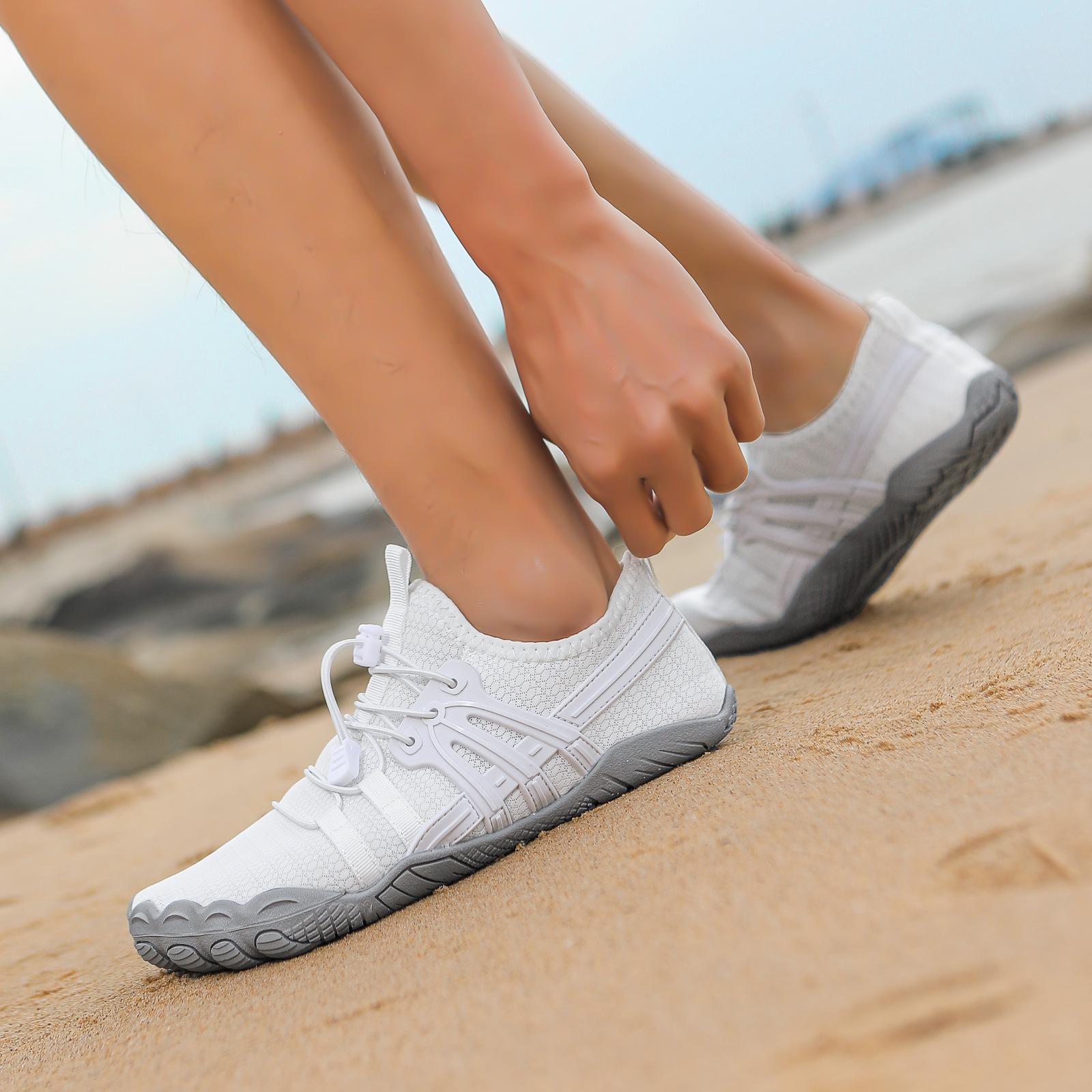 Mesler Men's Barefoot Trail Running Shoes Minimalist Wide Toe Box Design Zero Drop Non-Slip Rubber Sole for Gym Hiking Walking